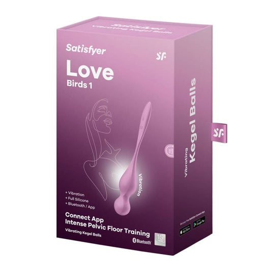 Satisfyer Love Birds 1 Kegel Pelvic Floor Trainer w Connect App Pink