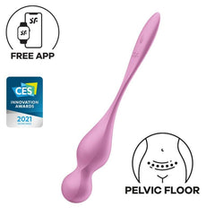 Satisfyer Love Birds 1 Kegel Pelvic Floor Trainer w Connect App Pink