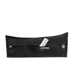 Wrist Wallet Pair Black Wetlook High-Gloss Material with Hidden Zipper Wrist Cuffs > Clothes > Unisex Leather