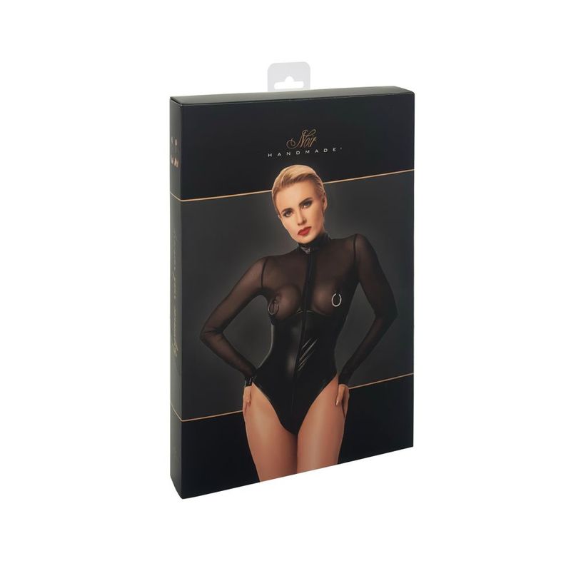 Edge Wetlook and Mesh Body with Rings > Clothes > Womens Latex