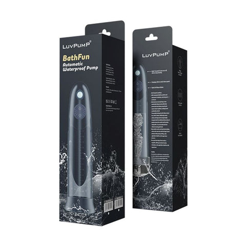 BathFun Automatic Waterproof USB Penis Pump with Magic Sleeve – Rechargeable Penis Pump PUMPS Male Electric