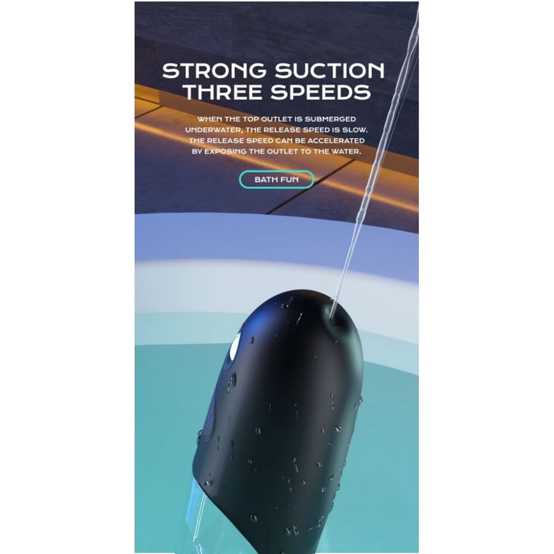 BathFun Automatic Waterproof USB Penis Pump with Magic Sleeve – Rechargeable Penis Pump PUMPS Male Electric