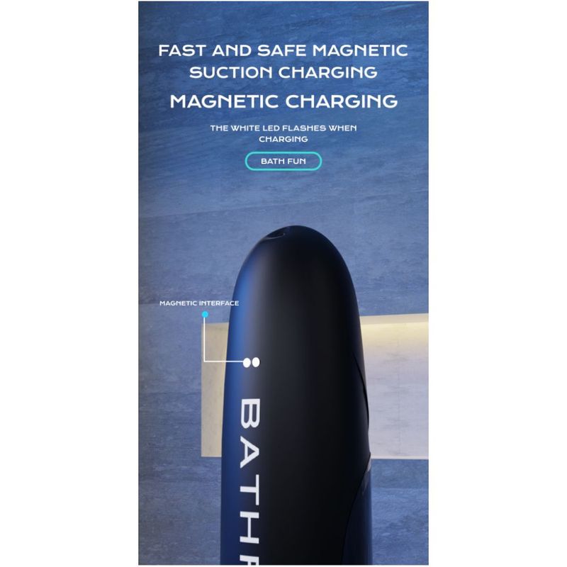 BathFun Automatic Waterproof USB Penis Pump with Magic Sleeve – Rechargeable Penis Pump PUMPS Male Electric