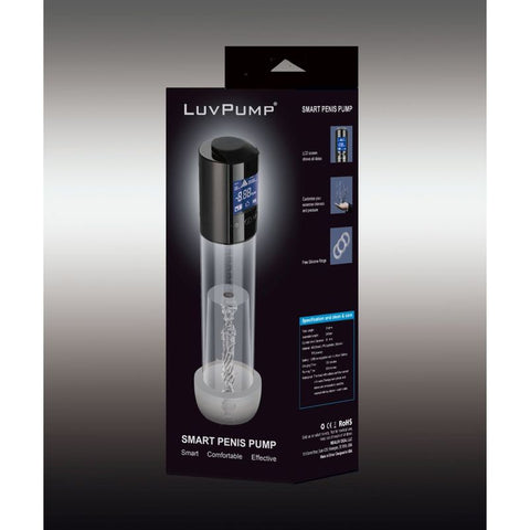 Smart Rechargeable Penis Pump with LCD Screen and Sleeve Oral Gels & Sprays