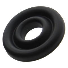 Silicone Donut Cushion Black for Pump Cylinder 1.75in-2.15in Dia