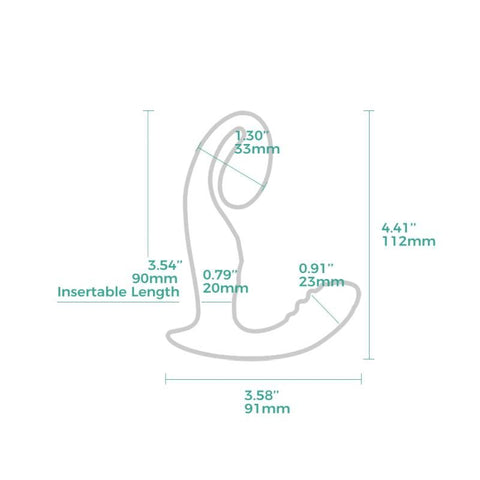 Lushvibe Wearable Sprout Shaped Unisex Vibrator Panty Vibrators