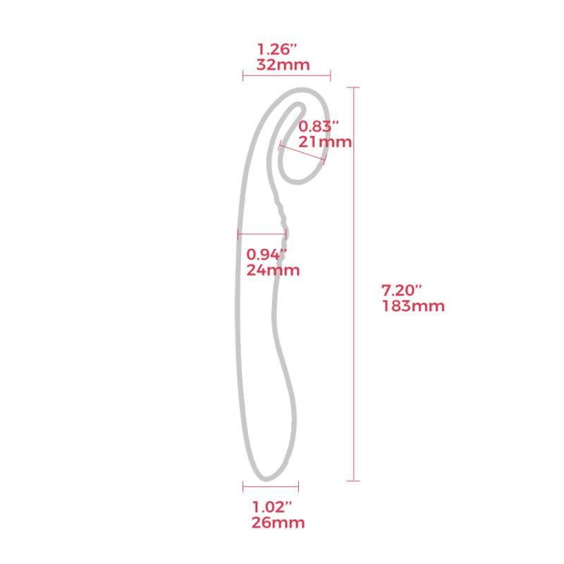 G Snuggle Ultrasoft Sprout Shaped Unisex Vibrator > Sex Toys For Ladies > G-Spot Vibrators
