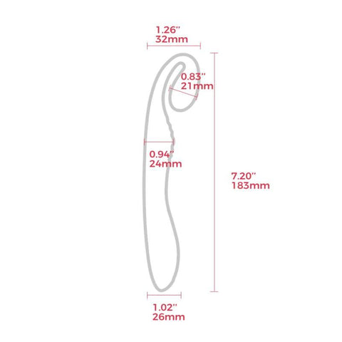 G Snuggle Ultrasoft Sprout Shaped Unisex Vibrator VIBRATORS