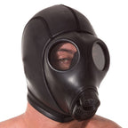 Neoprene Gas Mask Hood – 2mm Smoothskin Sensory Deprivation Hood > Bondage Gear > Bondage Hoods
