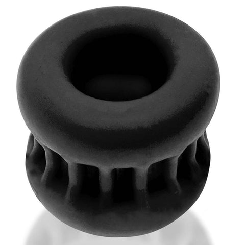 Core Grip Squeeze Ball Stretcher in Black for Enhanced Comfort and Support Black Cockrings