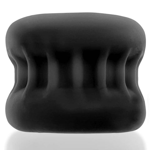 Core Grip Squeeze Ball Stretcher in Black for Enhanced Comfort and Support Cockrings