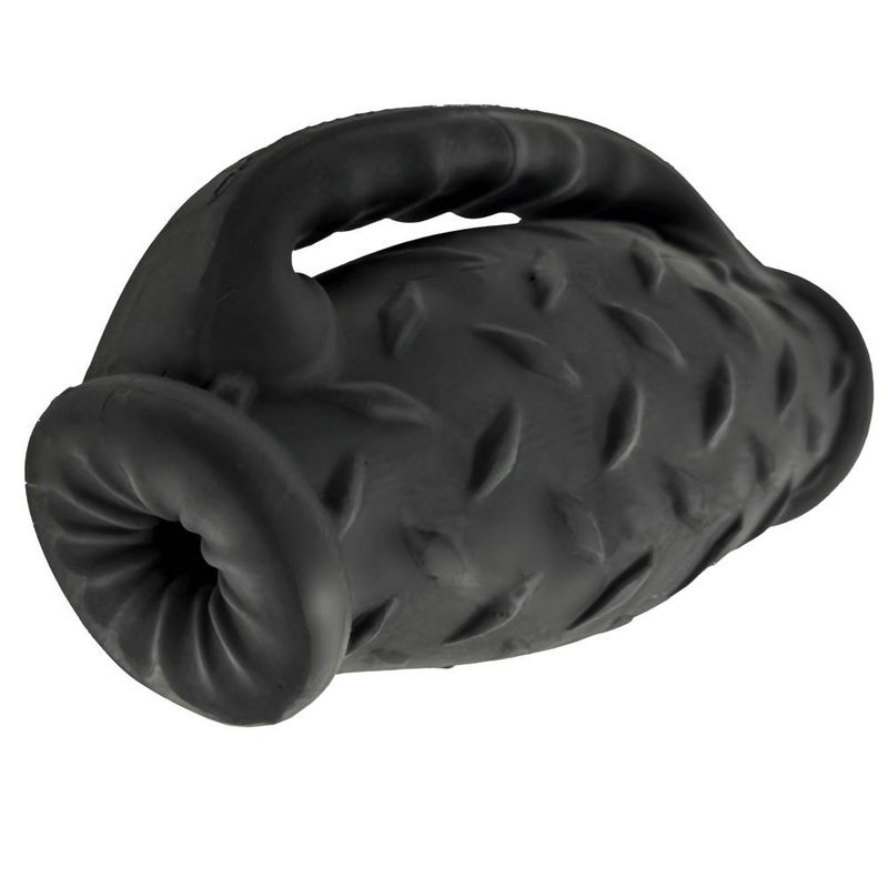 Masterjack Double Penetration Black - Double ended Stroker > Sex Toys For Men > Masturbators > Manual