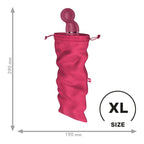 Satisfyer Extra Large Treasure Bag – Soft Durable Material Pink > Essentials > Toy Storage