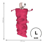Satisfyer Treasure Bag Large Pink Toy Storage Bag Pink > Essentials > Toy Storage