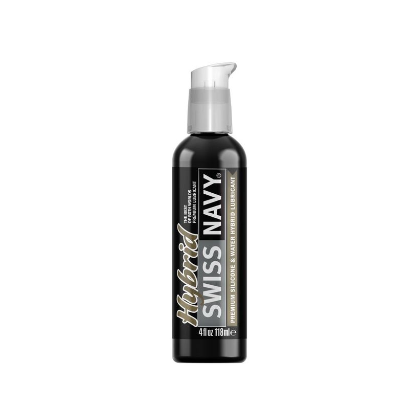 Swiss Navy Hybrid Lubricant 4oz/118ml for Ultimate Comfort Lotions & Potions
