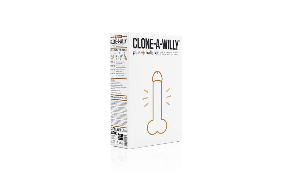 Clone a Willy Plus Balls Kit Medium Skin Tone