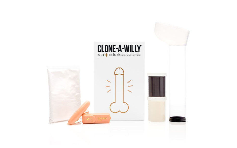 Clone a Willy Plus Balls Kit Deep Skin Tone