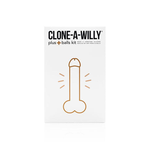 Clone a Willy Plus Balls Kit Deep Skin Tone Vibrating Silicone Replica > Dildos > Mould Your Own Kits