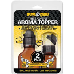 Aroma Topper 2 Pc - Small and Large Easy Flip Cap