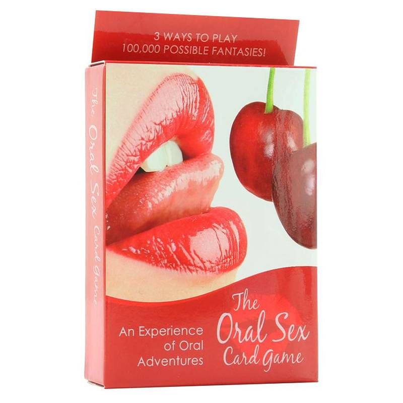 The Oral Sex Card Game – 50 Positions Foreplay Board Game Default Title > Novelties > Card Games