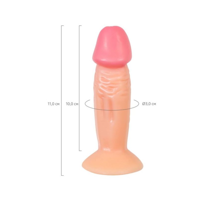 RealStick Nude Vere – 10cm Insertable Realistic Veined Bendable Dildo > Dildos > Slim Dildos