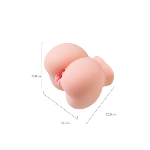 Juicy Butt Masturbator Giovanna with Lifelike Design and Textured Tunnels Assturbators
