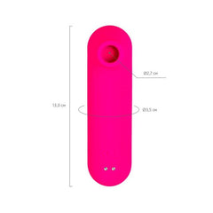 eroTeq Vacuum-Wave Clitoral Vibrator Molette Pink