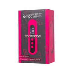 eroTeq Vacuum-Wave Clitoral Vibrator Molette Pink