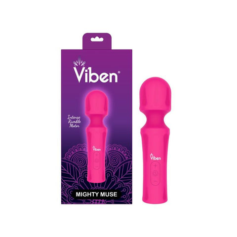 Viben Mighty Muse Massager Hot Pink Electric Massager