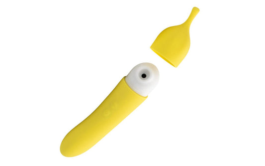 Banana Cream Air Pulse G-Spot Vibrator