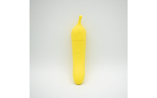 Banana Cream Air Pulse G-Spot Vibrator