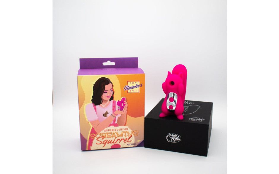 Screaming Squirrel Air Pulse & G-Spot Vibrator