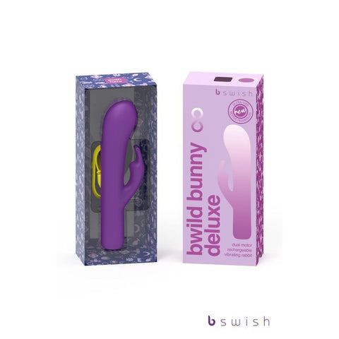 Bwild Bunny Infinite Deluxe 19.3 cm USB Rechargeable Rabbit Vibrator VIBRATORS-RABBIT