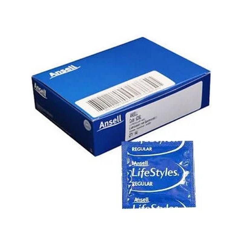 Lifestyles Regular Condoms – Standard Size Lubricated Condom 144 Bulk Pack Default Title > Essentials > Condoms Main image
