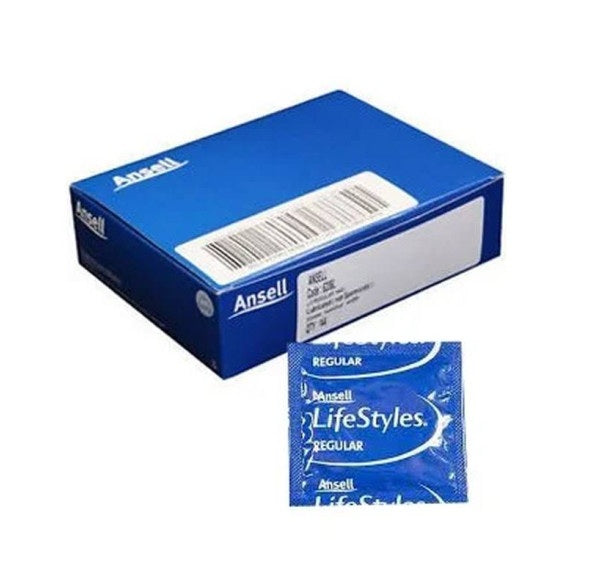 Lifestyles Regular Condoms – Standard Size Lubricated Condom 144 Bulk Pack Secondary image