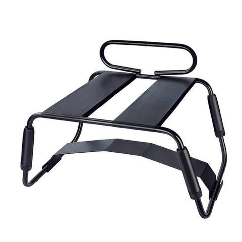 Adjustable Sex Chair with Handle and Dildo Arch Bridge – Height Adjustable Seat Black > Sex Toys > Sex Furniture
