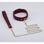Deluxe 8-Piece Bondage Play Kit (Burgundy Gold) – BDSM Restraint Set > Bondage Gear > Bondage Kits