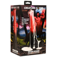 Centaur Explosion Squirting Silicone Dildo 9.6 Inch Length