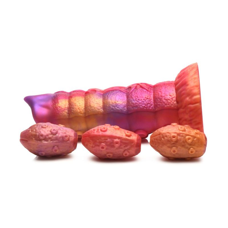 Nymphoid Ovipositor (Sunset) – Silicone Dildo 6.5 Inches Long Fantasy Dongs