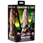 Dragon Spawn Dragon Ovipositor (Multicolor) – Silicone Dildo with Eggs 6 inch > Dildos > Fantasy