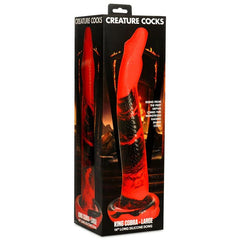 Creature Cocks Large King Cobra 14 in Long Silicone Dong