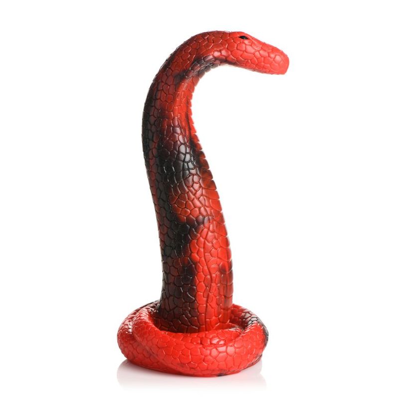 Creature Cocks King Cobra Silicone Dildo – Large Textured 12 Inch Silicone Dildo Fantasy Dongs