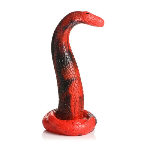 Creature Cocks King Cobra Silicone Dildo – Large Textured 12 Inch Silicone Dildo Fantasy Dongs