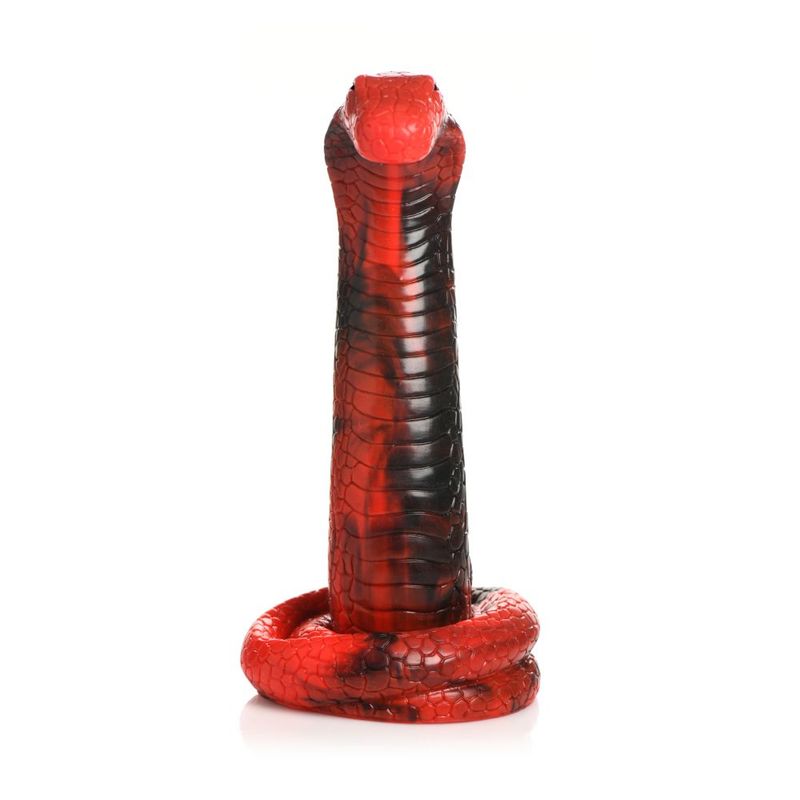 Creature Cocks King Cobra Silicone Dildo – Large Textured 12 Inch Silicone Dildo Fantasy Dongs