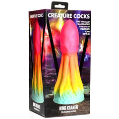 Creature Cocks King Kraken Silicone Dildo 8.1 Inches