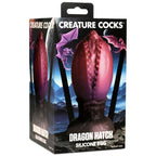 Creature Cocks Dragon Hatch (Dark Red) – Silicone Dildo 5.3 Inches Long > Dildos > Fantasy