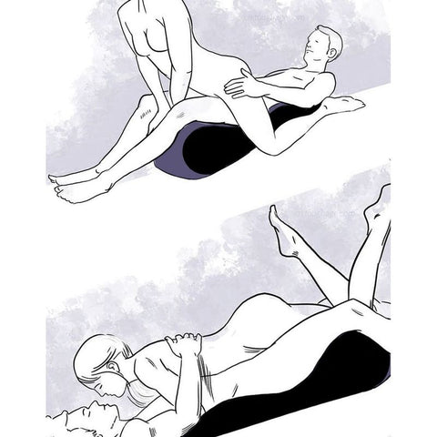 Large Inflatable Mini Sex Positioning Mattress for Couples Sex Positioners