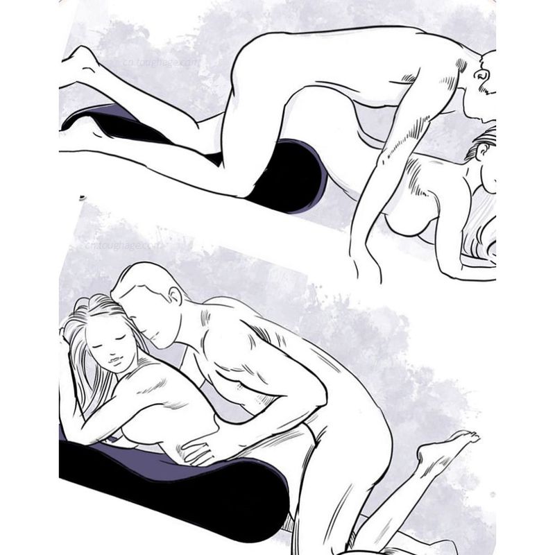 Large Inflatable Mini Sex Positioning Mattress for Couples Sex Positioners