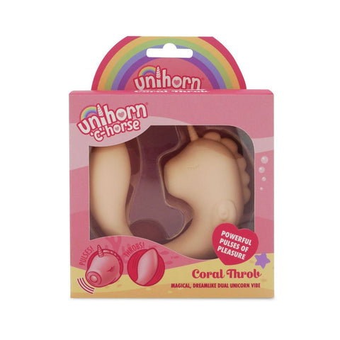 Ocean Peak Unihorn C-Horse – Soft Silicone Tail Oscillating Tongue Vibrator > Vibrators > Unconventional