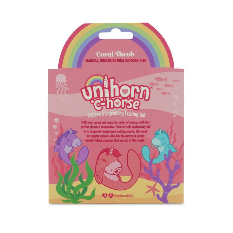 Ocean Peak Unihorn C-Horse – Soft Silicone Tail Oscillating Tongue Vibrator > Vibrators > Unconventional